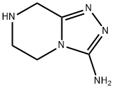 1,2,4-Triazolo[4,3-a]pyrazin-3-amine, 5,6,7,8-tetrahydro- Struktur