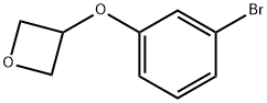 Oxetane, 3-(3-bromophenoxy)- Struktur