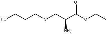 L-Cysteine, S-(3-hydroxypropyl)-, ethyl ester Struktur