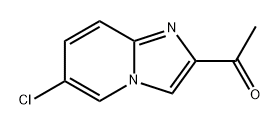 1-{6-chloroimidazo[1,2-a]pyridin-2-yl}ethan-1-one Struktur