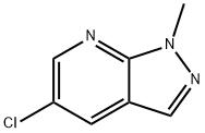 5-Chloro-1-methyl-1H-pyrazolo[3,4-b]pyridine Struktur