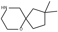 2,2-dimethyl-6-oxa-9-azaspiro[4.5]decane Struktur