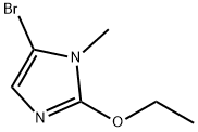 5-Bromo-2-ethoxy-1-methyl-1H-imidazole Struktur