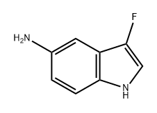 1H-Indol-5-amine, 3-fluoro- Struktur