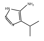 1H-1,2,3-Triazol-5-amine, 4-(1-methylethyl)- Struktur