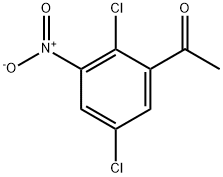 Ethanone, 1-(2,5-dichloro-3-nitrophenyl)- Struktur