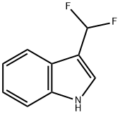 3-(二氟甲基)-1H-吲哚, 1551366-48-3, 結(jié)構(gòu)式