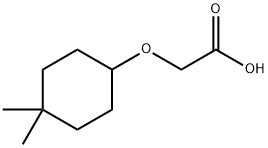 2-[(4,4-dimethylcyclohexyl)oxy]acetic acid Struktur