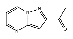 1-(pyrazolo[1,5-a]pyrimidin-2-yl)ethan-1-one Struktur