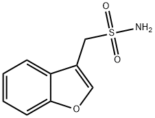 3-Benzofuranmethanesulfonamide Struktur