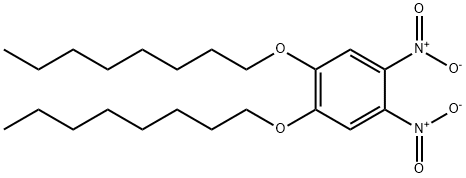 1,?2-?dinitro-?4,?5-?bis(octyloxy)?-Benzene Struktur