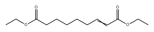 2-Nonenedioic acid, 1,9-diethyl ester Struktur