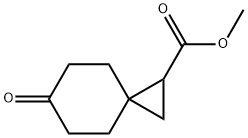 Spiro[2.5]octane-1-carboxylic acid, 6-oxo-, methyl ester Struktur