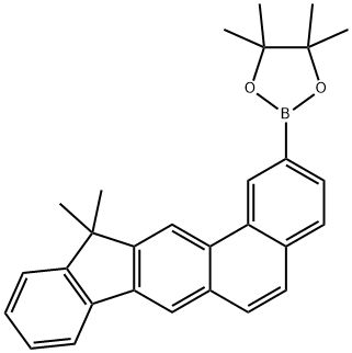 1,3,2-Dioxaborolane, 2-(12,12-dimethyl-12H-indeno[1,2-b]phenanthren-2-yl)-4,4,5,5-tetramethyl-