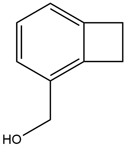 Bicyclo[4.2.0]octa-1,3,5-triene-2-methanol Struktur