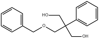 1,3-Propanediol, 2-phenyl-2-[(phenylmethoxy)methyl]- Struktur