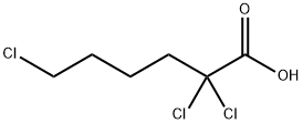 2,2,6-Trichlorohexanoic acid Struktur