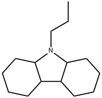 Dodecahydro-9-propyl-1H-carbazole Struktur