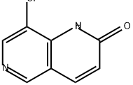 1,6-Naphthyridin-2(1H)-one, 8-chloro- Struktur