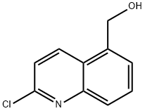 5-Quinolinemethanol, 2-chloro- Struktur