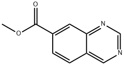 Methyl quinazoline-7-carboxylate Struktur