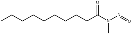 Decanamide, N-methyl-N-nitroso- Struktur