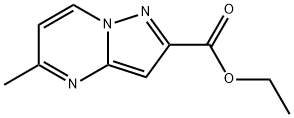 Pyrazolo[1,5-a]pyrimidine-2-carboxylic acid, 5-methyl-, ethyl ester Struktur