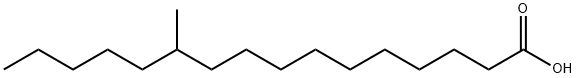 11-Methylhexadecanoic acid Struktur