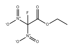 Acetic acid 2-fluoro-2,2-dinitroethyl ester Struktur