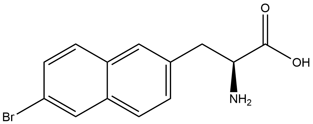 2-Naphthalenepropanoic acid, α-amino-6-bromo-, (αS)-