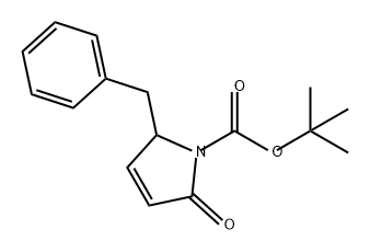 1H-Pyrrole-1-carboxylic acid, 2,5-dihydro-2-oxo-5-(phenylmethyl)-, 1,1-dimethylethyl ester