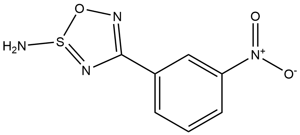 2λ4-1,2,3,5-Oxathiadiazol-2-amine, 4-(3-nitrophenyl)- (9CI)