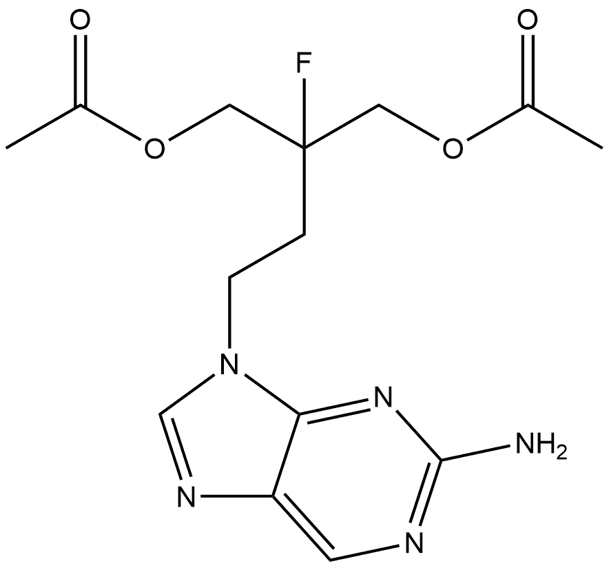 Famciclovir Impurity 104 Struktur