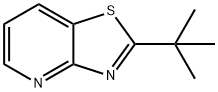 Thiazolo[4,5-b]pyridine, 2-(1,1-dimethylethyl)- Struktur