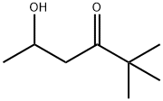 3-Hexanone, 5-hydroxy-2,2-dimethyl- Struktur