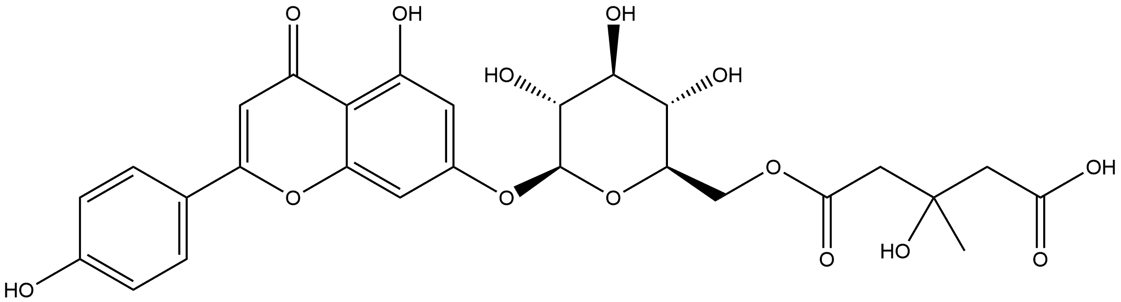 chamaemeloside Struktur