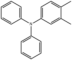 Benzenamine, 3,4-dimethyl-N,N-diphenyl- Struktur