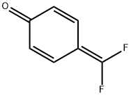 2,5-Cyclohexadien-1-one, 4-(difluoromethylene)- Struktur