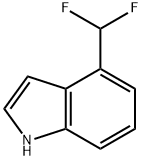 4-(Difluoromethyl)indole Struktur