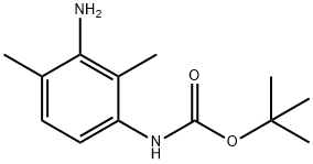 Carbamic acid, N-(3-amino-2,4-dimethylphenyl)-, 1,1-dimethylethyl ester Struktur