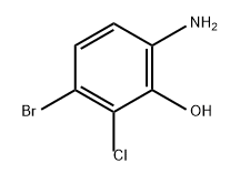 Phenol, 6-amino-3-bromo-2-chloro- Struktur