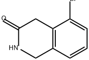 3(2H)-Isoquinolinone, 5-bromo-1,4-dihydro- Struktur