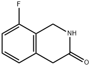 8-Fluoro-1,4-dihydro-2H-isoquinolin-3-one Struktur