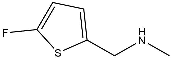 1-(5-fluorothiophen-2-yl)-N-methylmethanamine Struktur