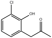 2-Propanone, 1-(3-chloro-2-hydroxyphenyl)- Struktur