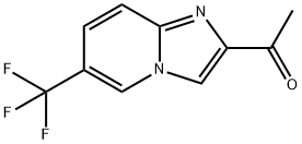 1-(6-(Trifluoromethyl)imidazo[1,2-a]pyridin-2-yl)ethanone Struktur