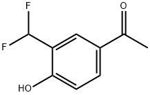 3'-Difluoromethyl-4'-hydroxyacetophenone Struktur