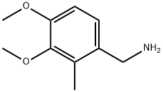 Benzenemethanamine, 3,4-dimethoxy-2-methyl- Struktur