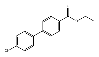 [1,1'-Biphenyl]-4-carboxylic acid, 4'-chloro-, ethyl ester Struktur