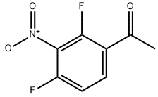 Ethanone, 1-(2,4-difluoro-3-nitrophenyl)- Struktur